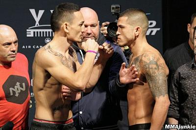 Max Holloway and Anthony Pettis